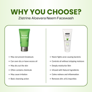 Zistrine Aloevera Neem Facewash