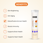 Zistrine L-Glutathione & Vitamin C Effervescent Tablet