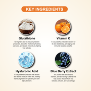 Zistrine L-Glutathione & Vitamin C Effervescent Tablet