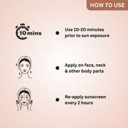 Zistrine Sunscreen SPF 50+ 3 in 1